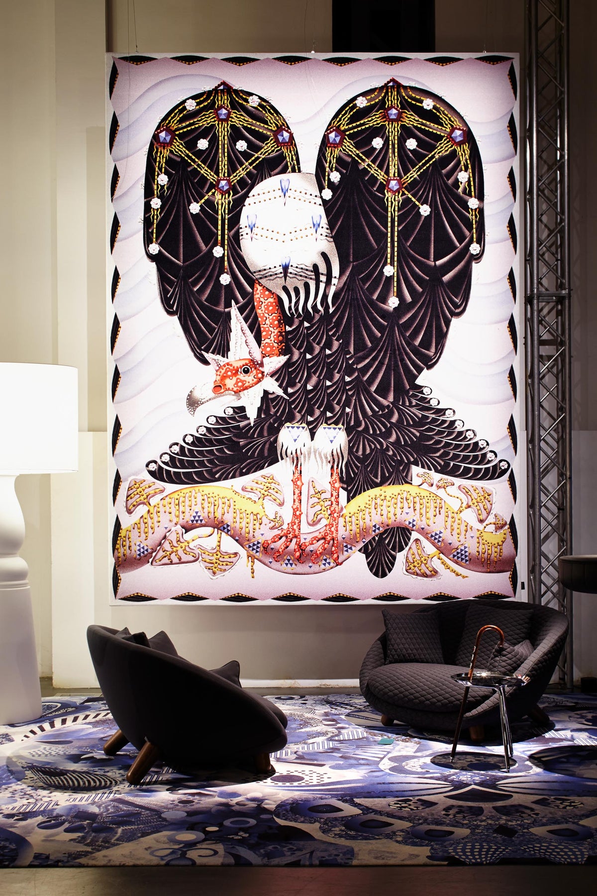 Vulture by Klaus Haapaniemi for Moooi Carpets
