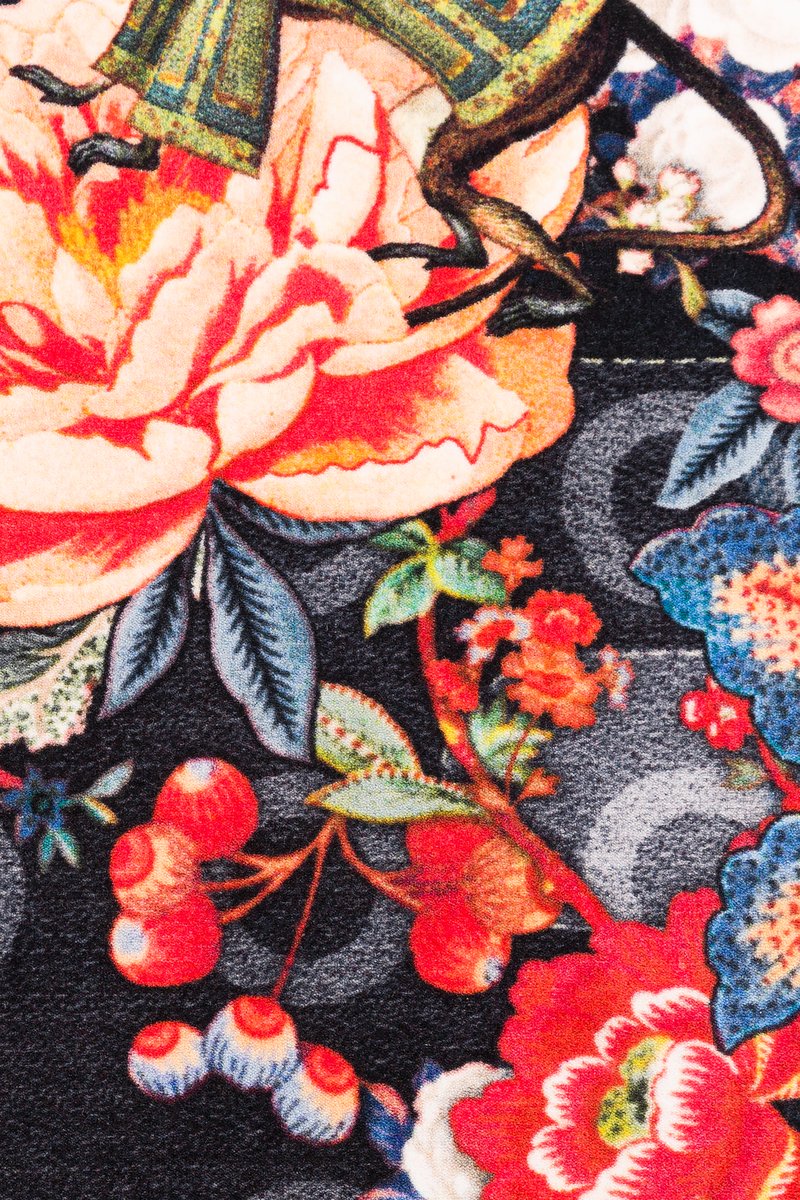 Tapis Rond Rendezvous Tokyo Bleu par Moooi Carpets