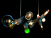 Moooi Cluster Lamp suspension lighting fixture with multiple hanging bulbs and modern design, ideal for contemporary interior decor.