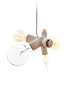 Moooi Cluster Lamp Suspension Light with multiple glass globes and modern design, hanging as a stylish lighting fixture.