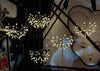 Small copper Heracleum III suspended lighting by Moooi, featuring intricate branching design and modern aesthetic.
