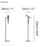 Lampadaire LED Perch par Moooi 