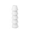 Set Up Shades 5 Floor Lamp by Moooi showcasing its modern design with five colorful fabric lampshades on a sleek stand.