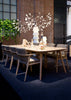 Set Up Shades 6 Floor Lamp by Moooi, modern lighting with six colorful fabric shades and sleek black base.