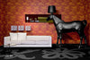 Moooi Horse Floor Lamp, a unique lighting fixture featuring a sculptural horse design in a modern interior setting