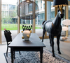 Moooi Horse Floor Lamp featuring a sculptural horse design, stylish lighting for modern interior decor.
