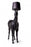 Moooi Horse Floor Lamp with a unique horse-shaped design, modern lighting fixture for stylish home or office illumination.