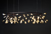 Copper Heracleum III The Big O lighting fixture by Moooi, featuring intricate branching design and multiple light sources.