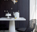 White Moooi Container Table Foot, a stylish table leg with a modern design, showcased in a close-up view.