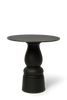 Black Moooi New Antiques Container Table Foot, a modern table leg with a sleek design, made for Moooi tables.