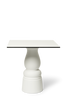 Black Moooi New Antiques Container Table Foot, modern table accessory with sleek design and sturdy construction.