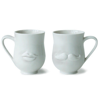 Mr. & Mrs. Muse Reversible Mug by Jonathan Adler