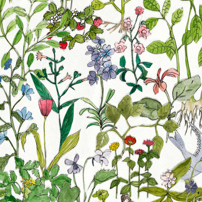 Papier peint ASU-01 Enchanted Garden par Anna Surie pour NLXL