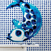 Papier peint PNO-01 Fish &amp; Dots par Paola Navone pour NLXL