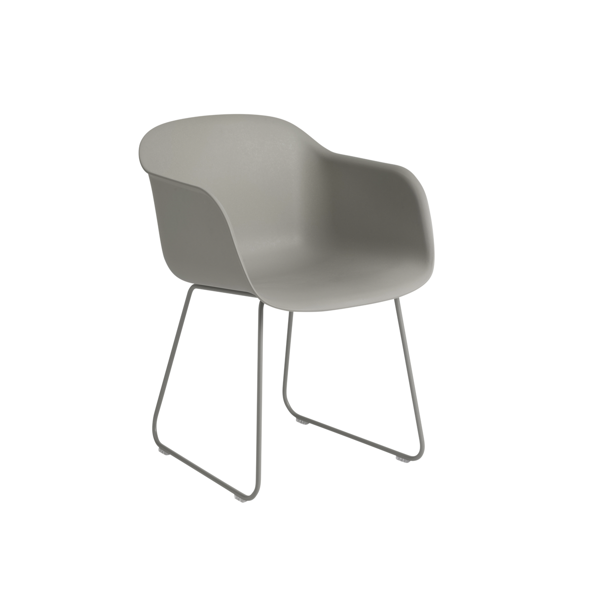 Fibre Armchair Sled Base – Shell by Muuto