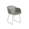 Fibre Armchair Sled Base – Shell by Muuto