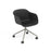 Base pivotante de fauteuil en fibre avec. Roulettes – Shell par Muuto