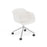Base pivotante de fauteuil en fibre avec. Roulettes – Shell par Muuto