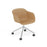 Base pivotante de fauteuil en fibre avec. Roulettes – Shell par Muuto