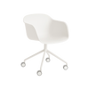 Base pivotante de fauteuil en fibre avec. Roulettes – Shell par Muuto
