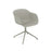 Base pivotante de fauteuil en fibre avec. Retour – Shell par Muuto