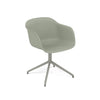 Base pivotante de fauteuil en fibre avec. Retour – Shell par Muuto