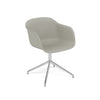 Base pivotante de fauteuil en fibre avec. Retour – Shell par Muuto