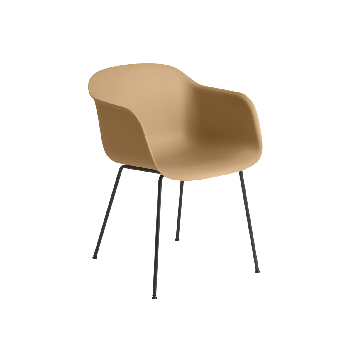 Base de tube de fauteuil en fibre - Shell par Muuto