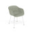 Base de tube de fauteuil en fibre - Shell par Muuto