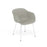 Base de tube de fauteuil en fibre - Shell par Muuto