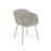 Base de tube de fauteuil en fibre - Shell par Muuto
