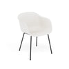 Base de tube de fauteuil en fibre - Shell par Muuto