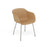 Base de tube de fauteuil en fibre - Shell par Muuto