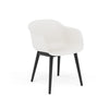 Fauteuil Fiber Base Bois – Shell par Muuto