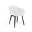 Fauteuil Fiber Base Bois – Shell par Muuto