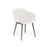 Fauteuil Fiber Base Bois – Shell par Muuto