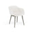 Fauteuil Fiber Base Bois – Shell par Muuto