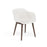 Fauteuil Fiber Base Bois – Shell par Muuto