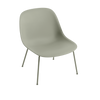 Fiber Lounge Chair Tube Base by Muuto
