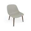 Fiber Lounge Chair Wood Base by Muuto