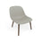 Fiber Lounge Chair Wood Base by Muuto