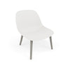 Fiber Lounge Chair Wood Base by Muuto