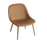 Fiber Lounge Chair Wood Base by Muuto