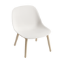 Fiber Lounge Chair Wood Base by Muuto