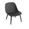 Fiber Lounge Chair Wood Base by Muuto