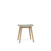 Fiber Stool Wood Base by Muuto