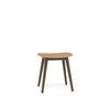 Fiber Stool Wood Base by Muuto