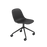 Fiber Side Chair Swivel Base w. Castors – Shell by Muuto
