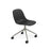 Fiber Side Chair Swivel Base w. Castors – Shell by Muuto