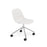 Fiber Side Chair Swivel Base w. Castors – Shell by Muuto